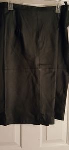 Black Leather Skirt